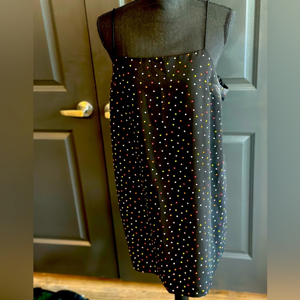 Topshop polka dot dress